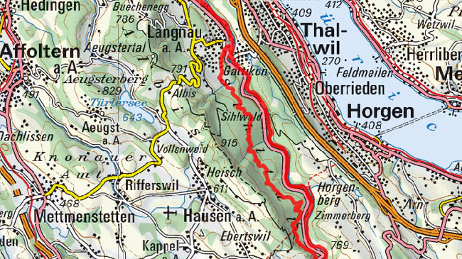Adliswil map